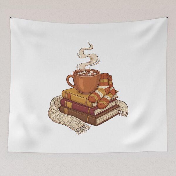 Item preview, Cozy Winter Essentials: Hot Cocoa, Books, and Socks designed and sold by EverBranz-stor.
