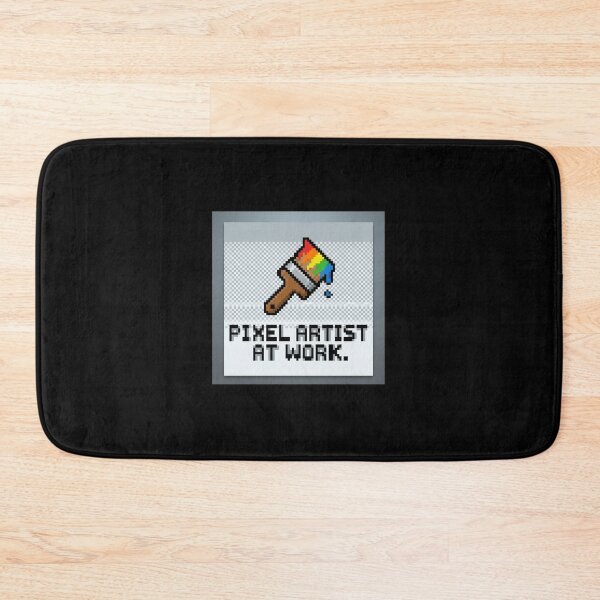Item preview, "Pixel Artist at Work" (8-Bit) designed and sold by ryanguas.