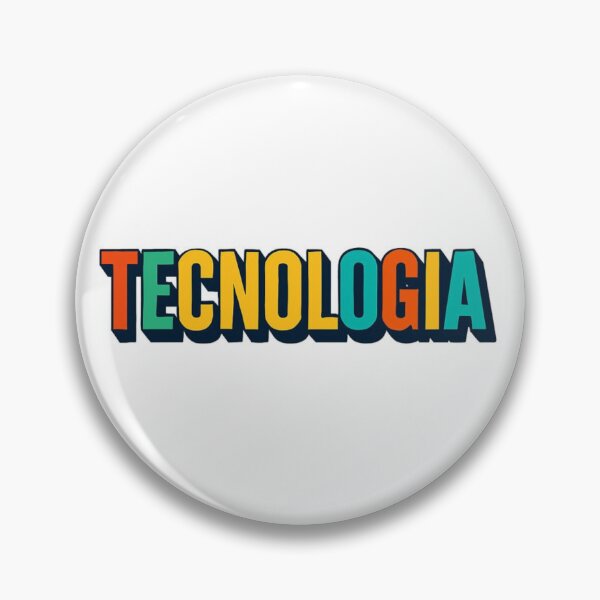 Item preview, TECNOLOGIA Color Block Retro Typography Design designed and sold by ViralByDesign.