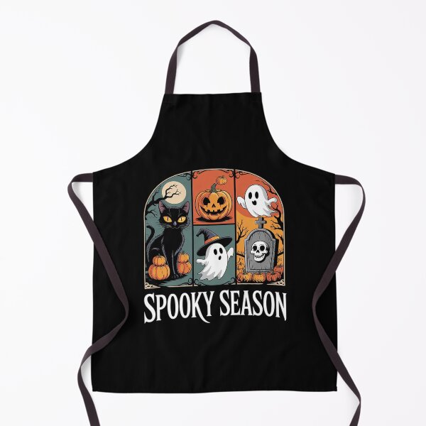 Item preview, Spooky Season Black Cat Ghost Pumpkin Halloween Women designed and sold by FadeOfThrone.