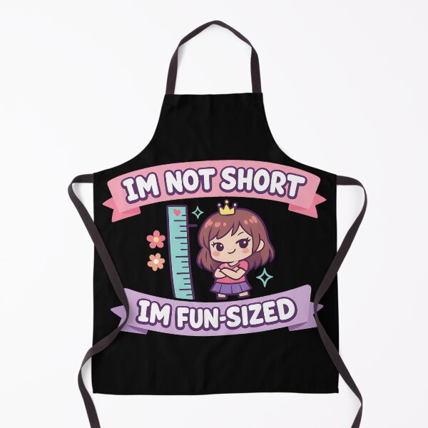 Item preview, I'm Not Short I'm Fun Sized Funny Royal Crown Pun designed and sold by TeeTimeTreasure.