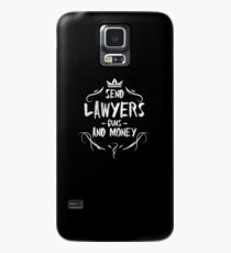Send lawyers guns and money Shirt - Attorney quote Case/Skin for Samsung Galaxy
