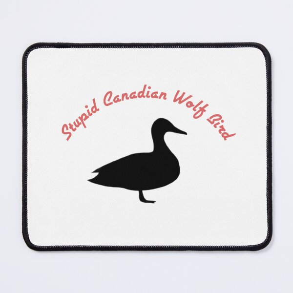 Item preview, Heated rivalry: Stupid Canadian Wolf Bird stickers designed and sold by Khalid lq.