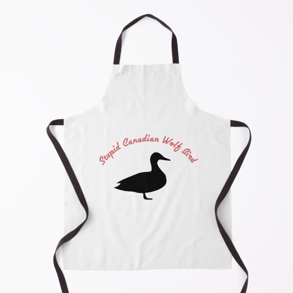 Item preview, Heated rivalry: Stupid Canadian Wolf Bird stickers designed and sold by Khalid lq.