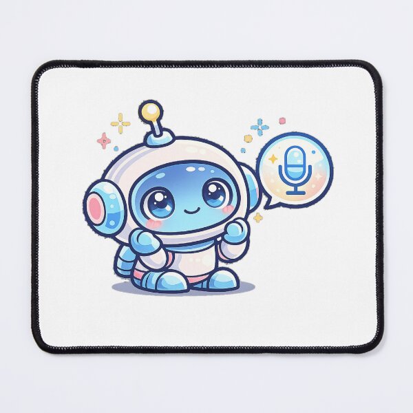 Item preview, Cute AI Robot Voice Assistant Kawaii Tech Character designed and sold by Lumiart1408.