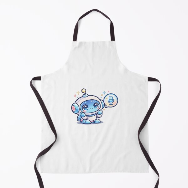 Item preview, Cute AI Robot Voice Assistant Kawaii Tech Character designed and sold by Lumiart1408.