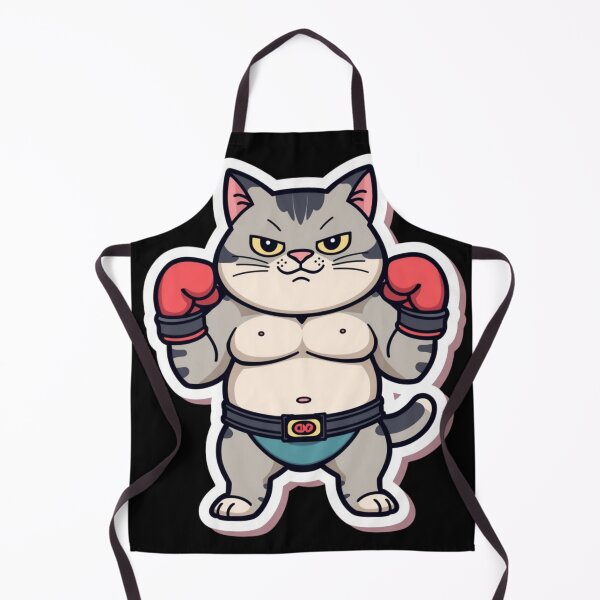 Item preview, Boxing Cat Gym Motivation Funny Fitness Workout Design designed and sold by Shanker-studio.