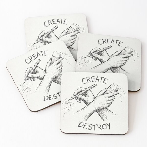 Item preview, "Create / Destroy" (Duality) designed and sold by ryanguas.