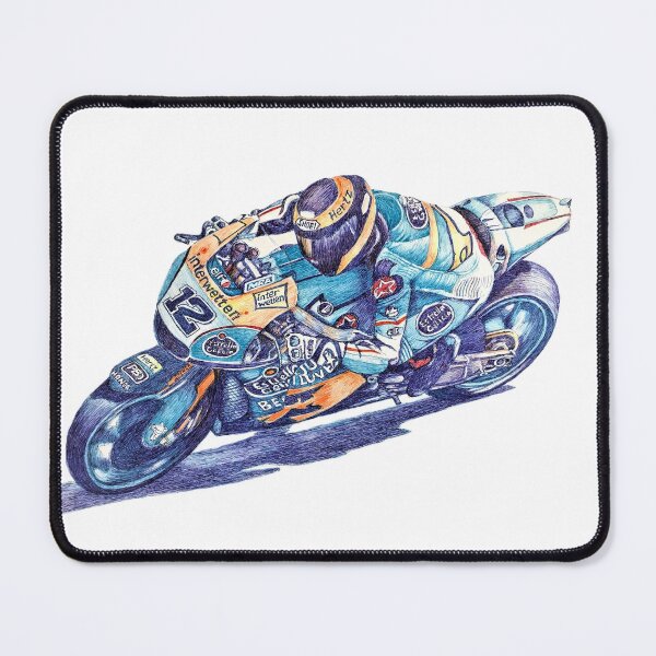 Item preview, Ballpoint Sketching Painting MotoGP 12 Thomas Lüthi designed and sold by GaalArt.