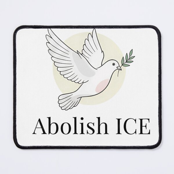 Item preview, Abolish ICE Dove T-Shirt – Peace Protest Graphic, Immigration Justice Art, Minimal Political Statement Tee designed and sold by ZyxDes.