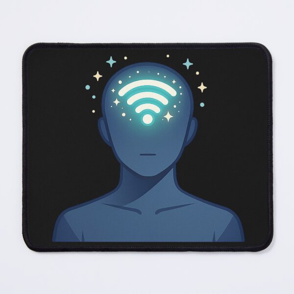Item preview, Mind WiFi Connection Illustration designed and sold by Lumiart1408.