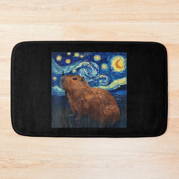 Item preview, Capybara Van Gogh Style Starry Night Art for Men Women Kids , Capybara Gift Lover  designed and sold by DZIRI NAJAT.