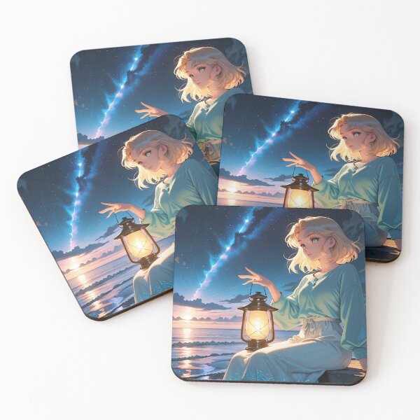 Item preview, Light of Calm – Peaceful Good Vibes by the Sea at Sunset designed and sold by LootLion.