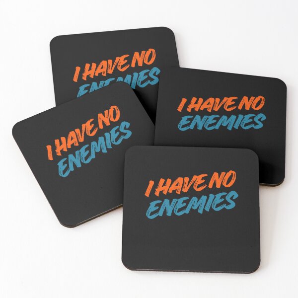 Item preview, I Have No Enemies Sword Quote Minimal Line Art Design designed and sold by Graphizia.