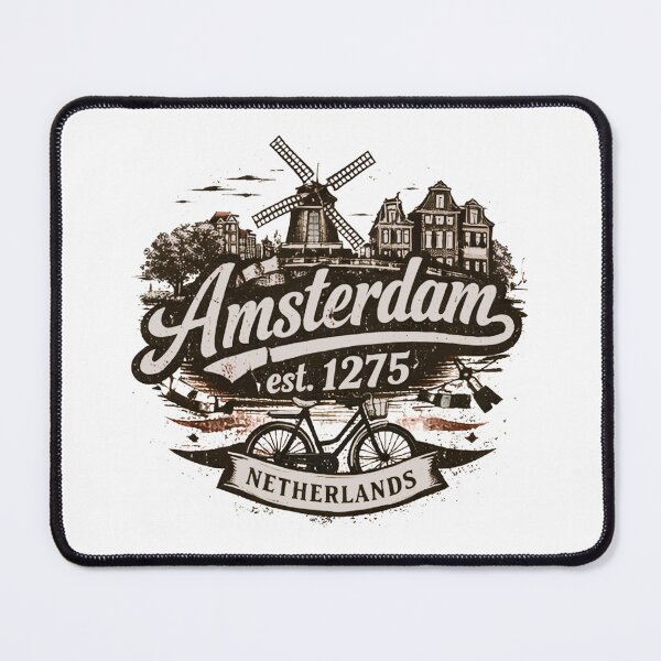 Item preview, Amsterdam Heritage 1275 Badge designed and sold by Bronse Wear.