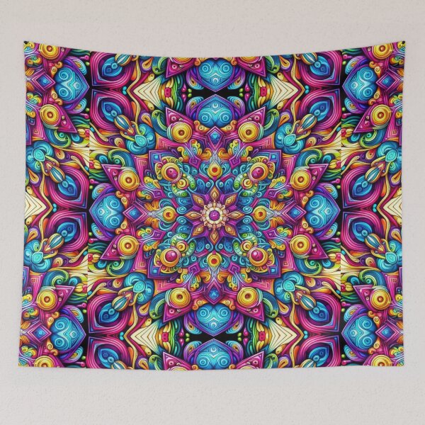 Item preview, Mystic Balance – Colorful Mandala Design designed and sold by Dogandesighn.