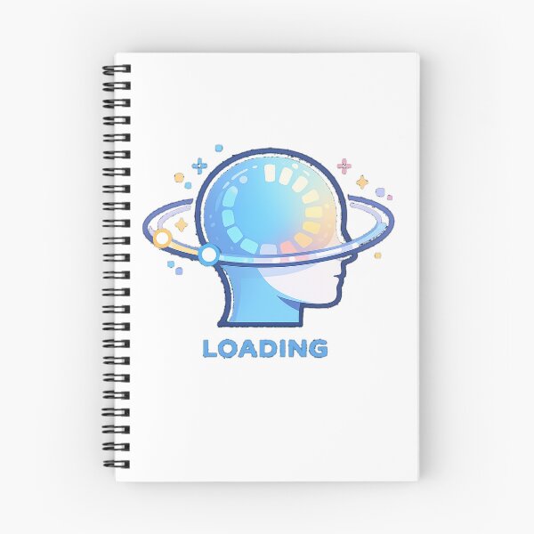 Item preview, Human Mind Loading Process Futuristic Tech Illustration designed and sold by Lumiart1408.