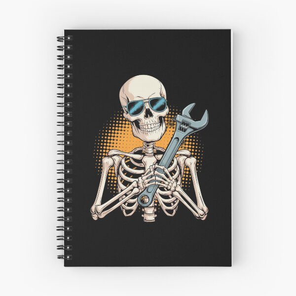 Item preview, Skeleton With Engineer Mechanic Tools Haloween Job Team2 designed and sold by MarryIsMonth.