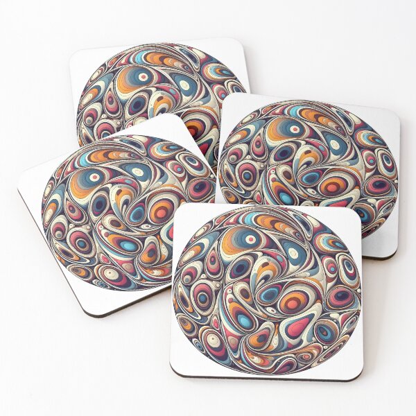Item preview, Mixed Acrylic Paint Pattern  designed and sold by AbstractMiracles.