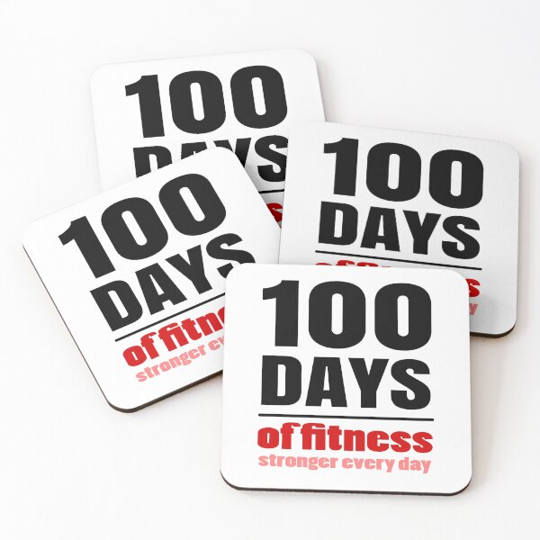 Item preview, 100 Days of Fitness Motivational Challenge designed and sold by Mr Lee.