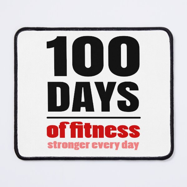 Item preview, 100 Days of Fitness Motivational Challenge designed and sold by Mr Lee.