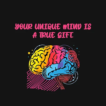 Imagen de la obra Your Unique Mind Is A True Gift Inspiration de Repulsiveblock