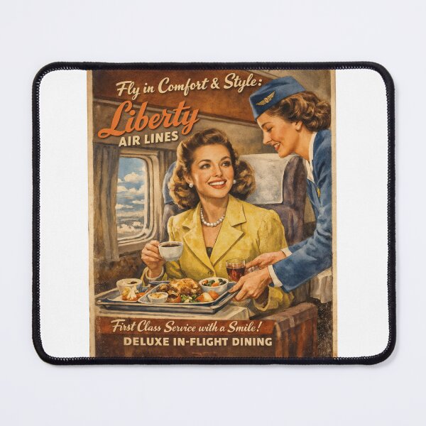Item preview, Liberty Air Lines: First-Class Comfort in the Skies designed and sold by ForeverPrintsOK.