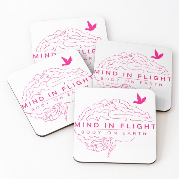 Item preview, Mind in Flight, Body on Earth – Minimal Brain & Bird Line Art designed and sold by RDproject.