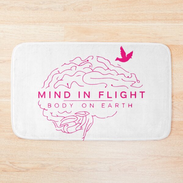 Item preview, Mind in Flight, Body on Earth – Minimal Brain & Bird Line Art designed and sold by RDproject.