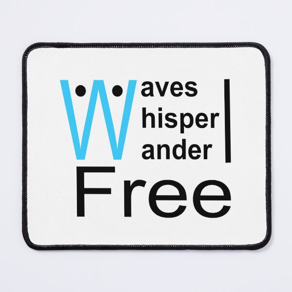 Item preview, Waves of Free Knowledge designed and sold by MayaMaliStudio.