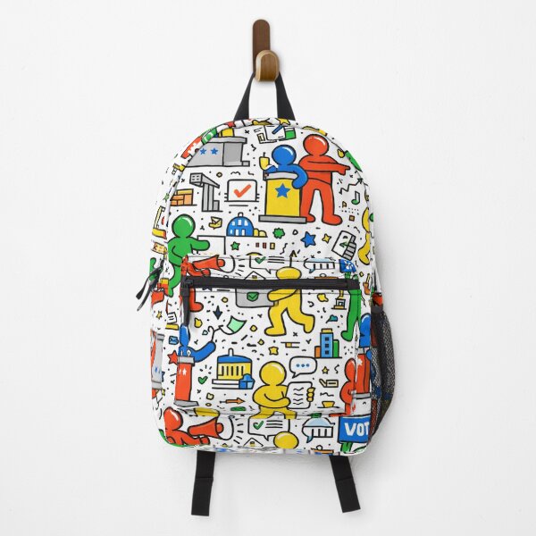 Item preview, Happy People Shape Democracy designed and sold by LuluLeb.