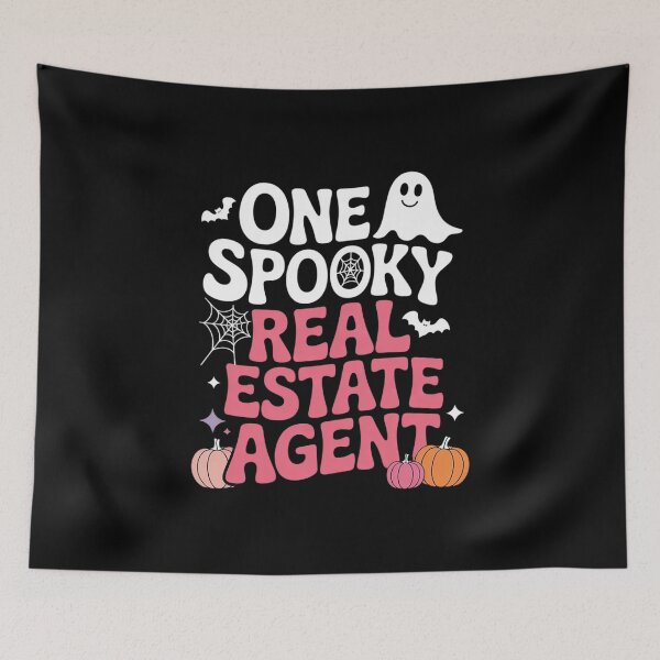 Item preview, Spooky Real Estate Agent Halloween designed and sold by MarryIsMonth.