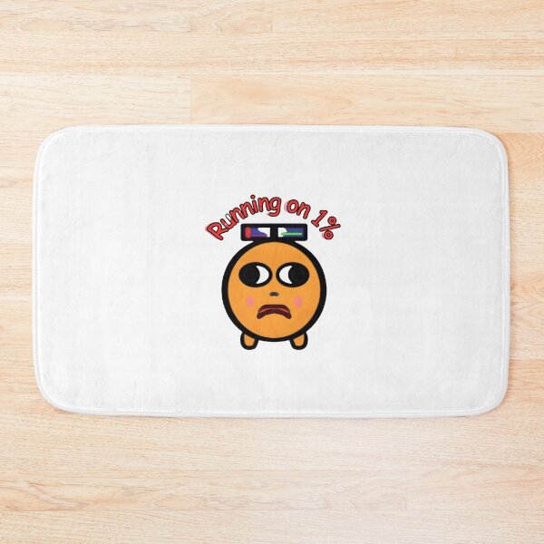 Item preview, Low Battery Tired Emoji Funny Burnout Design designed and sold by HopeAndHustle.
