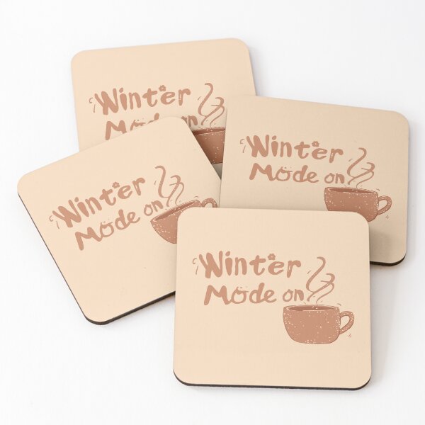 Item preview, Winter Mode On Coffee Aesthetic Design designed and sold by DavidTeeStudio.