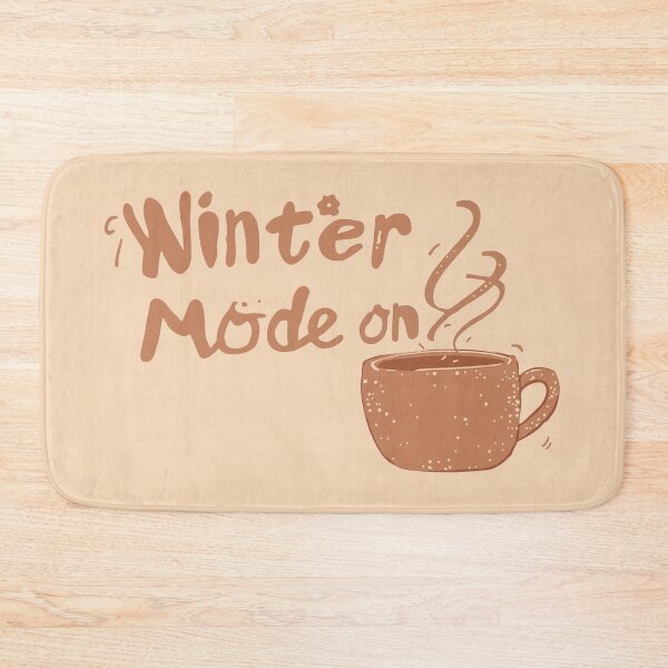 Item preview, Winter Mode On Coffee Aesthetic Design designed and sold by DavidTeeStudio.