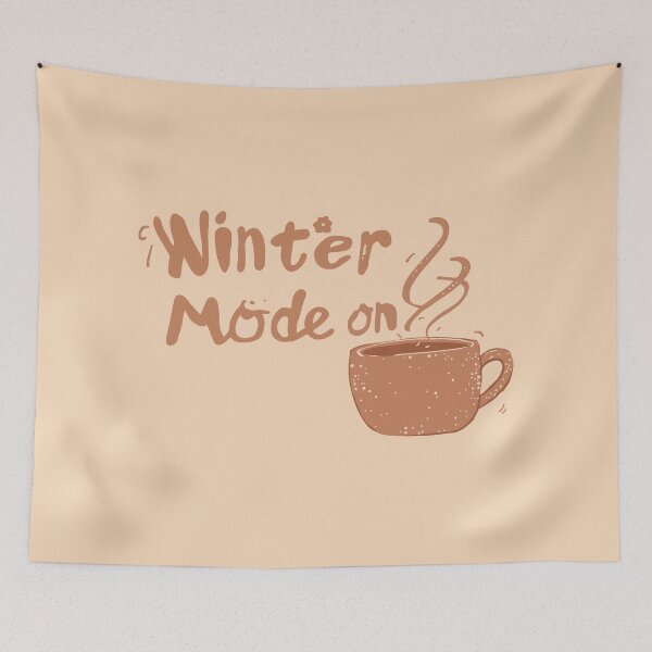 Item preview, Winter Mode On Coffee Aesthetic Design designed and sold by DavidTeeStudio.