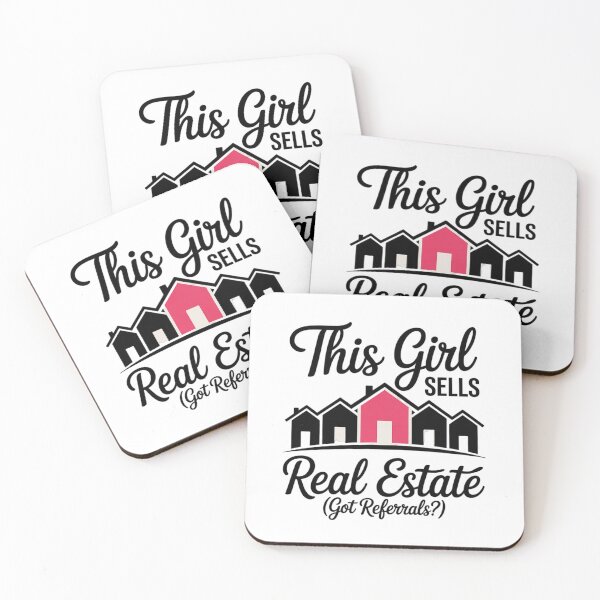 Item preview, This Girl Sells Real Estate Got Referrals designed and sold by MarryIsMonth.