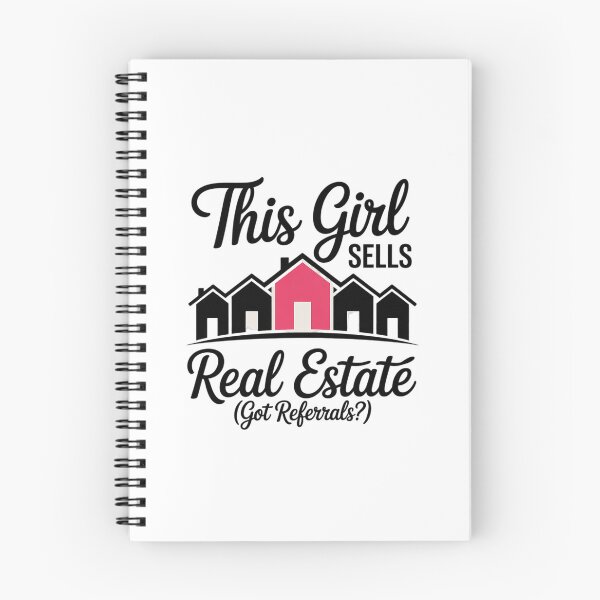 Item preview, This Girl Sells Real Estate Got Referrals designed and sold by MarryIsMonth.