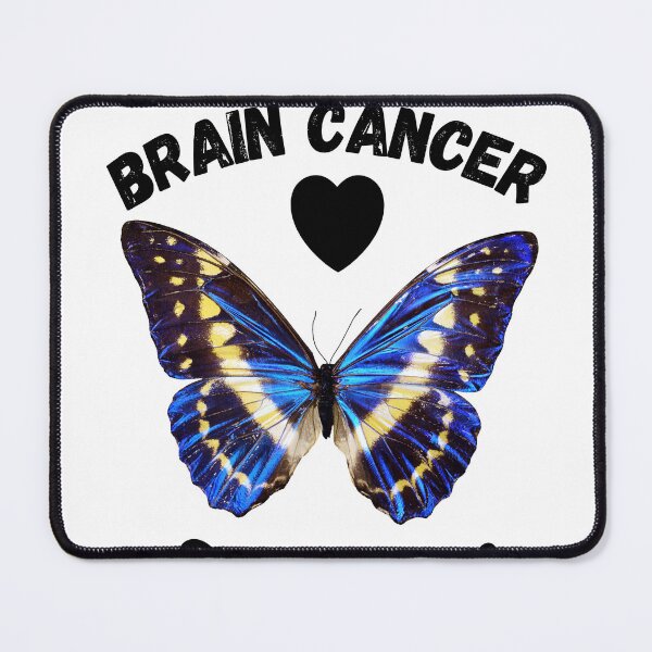 Item preview, Brain Cancer Survivor Butterfly - Hope, Strength Awareness Sticker designed and sold by Artistshert.