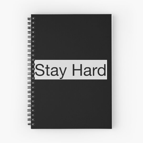 Item preview, Stay Hard - Minimal Motivational Text Design designed and sold by Mind_Focus.