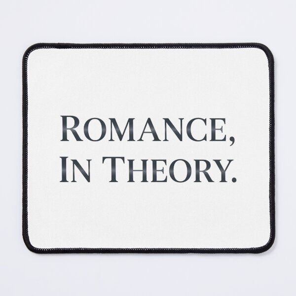 Item preview, Romance In Theory – Dark Minimal Valentine Shirt designed and sold by Karlas-things.