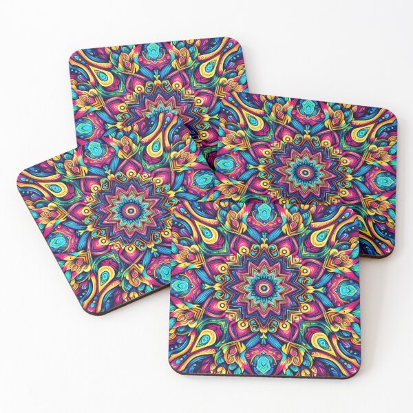 Item preview, Radiant Mandala – Geometric Meditation Pattern designed and sold by Dogandesighn.