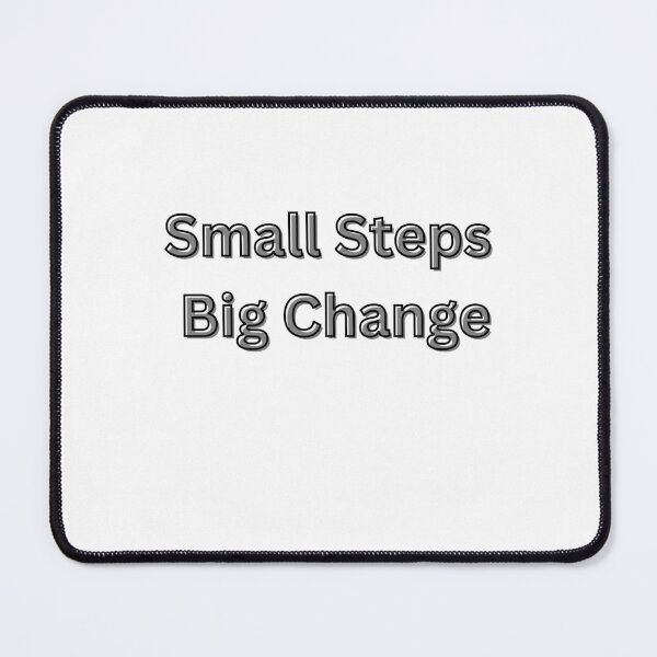 Item preview, Small Steps Big Change Typography Design designed and sold by ArtVibe Studio77.