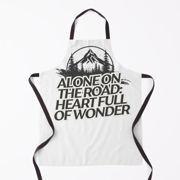 Item preview, Alone on the Road, Heart Full of Wonder – Solo Travel Adventure T-Shirt designed and sold by ETcompany.