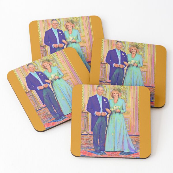 Item preview, Pop Art Charles and Camilla Wedding Day designed and sold by CMooreWorx.