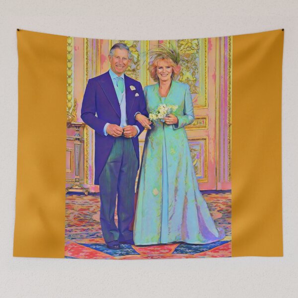 Item preview, Pop Art Charles and Camilla Wedding Day designed and sold by CMooreWorx.