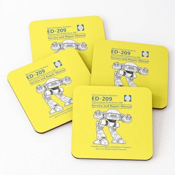 Item preview, Retro Sci‑Fi Corporate Droid Manual designed and sold by Wawan35200.
