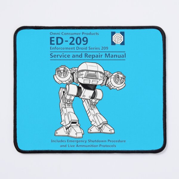 Item preview, Retro Sci‑Fi Corporate Droid Manual designed and sold by Wawan35200.