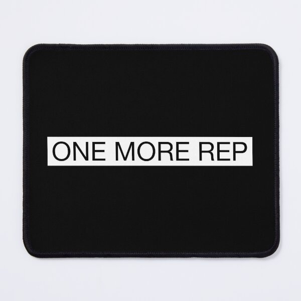 Item preview, One More Rep - Minimal Motivational Text Design designed and sold by Mind_Focus.