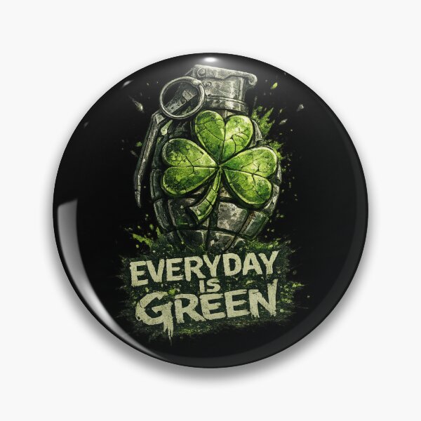 Item preview, Everyday Is Green – Rock Shamrock Punk St. Patrick’s Day Design designed and sold by PunchDrop.